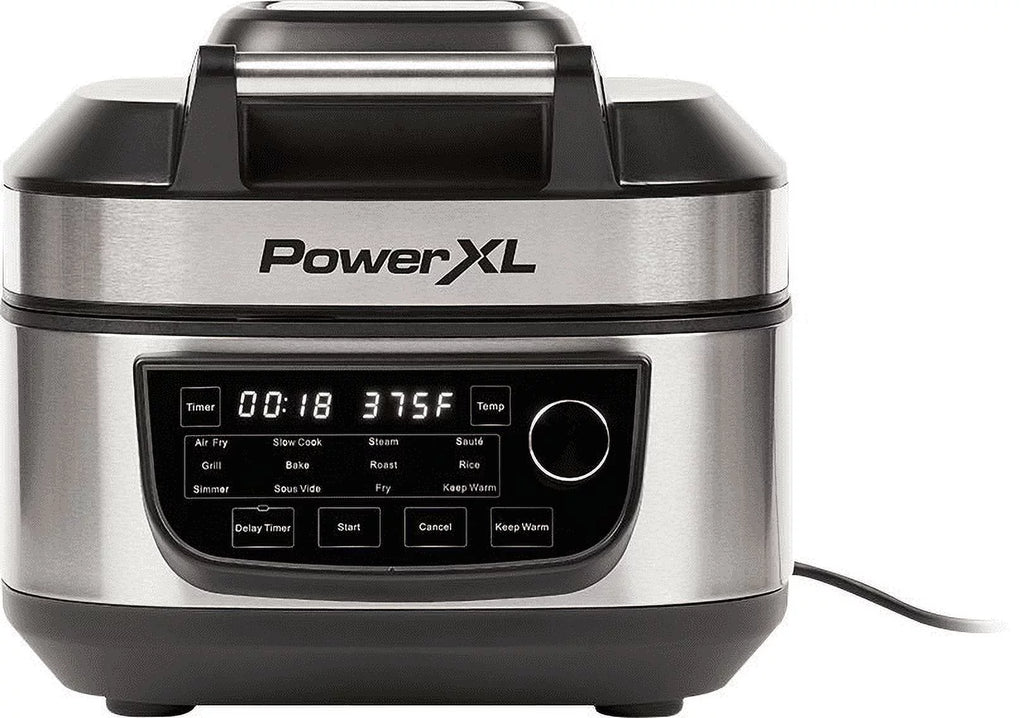 12-in-1 Stainless Steel Indoor Grill Air Fryer O3514