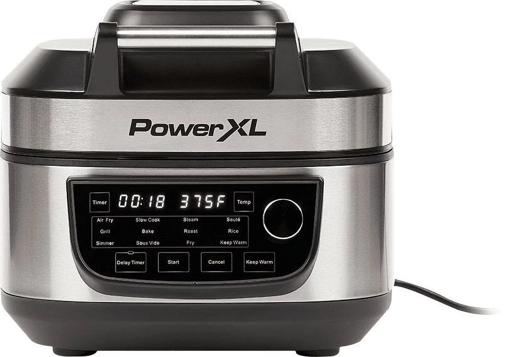 12-in-1 Stainless Steel Indoor Grill Air Fryer O3514