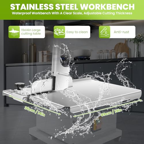 1500W Meat Band Saw, 0.04-7.8 In Cutting Thickness E8883