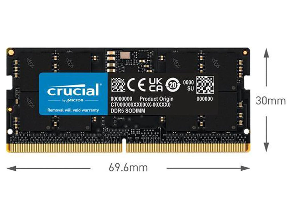 64GB (2 x 32GB) DDR5-4800 SO-DIMM Memory Kit W216