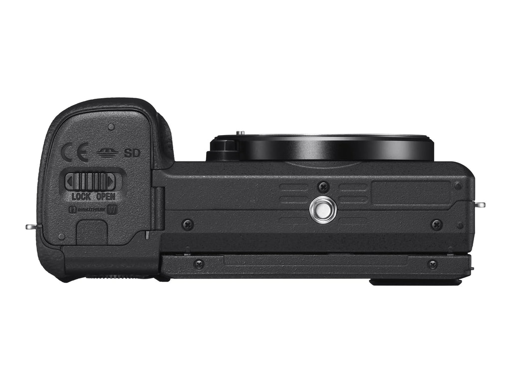 Black Mirrorless Digital Camera 24.2 MP APS-C 4K with 18-135mm Lens H20998