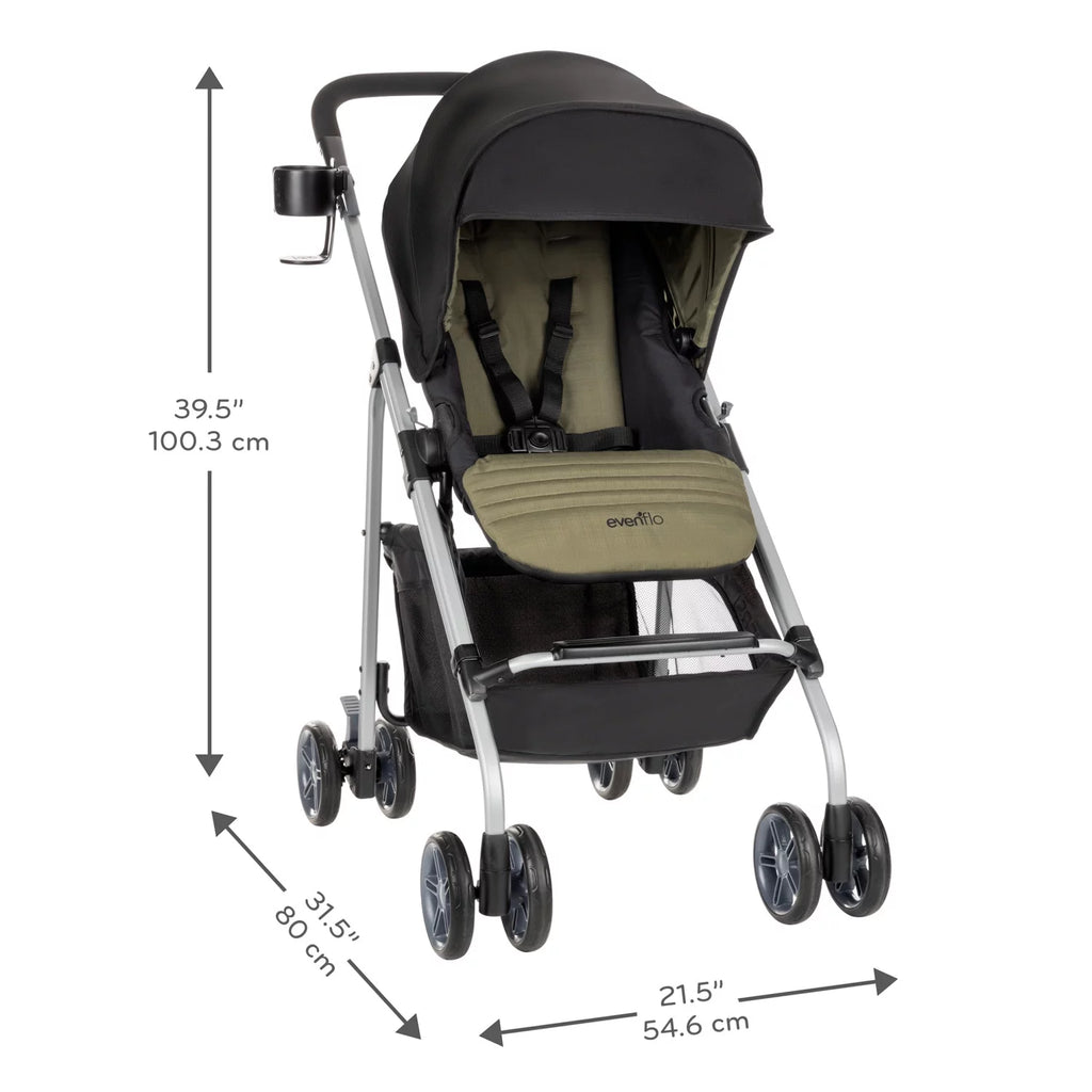 Reversible Lightweight Stroller, Green N377420