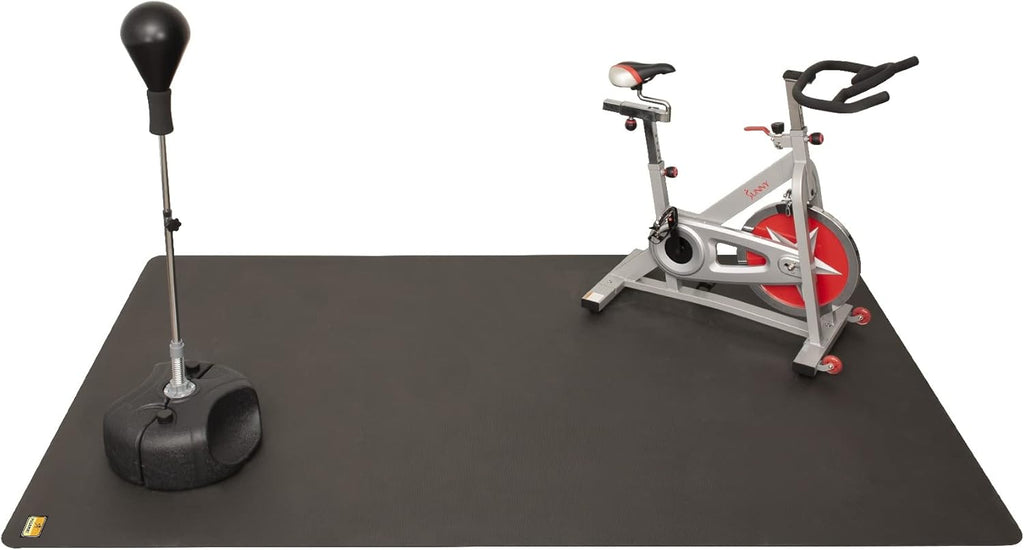 Large Exercise Mat 6 ft X 6 ft X 1/4" Thick Workout Mat R4173