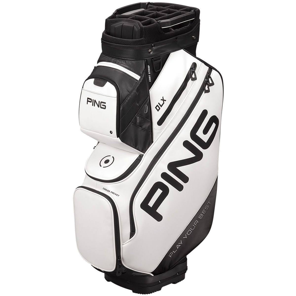 White DLX Cart Bag G49022