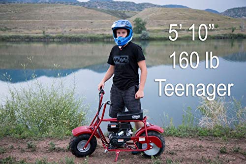 196cc Gas-Powered Camo Minibike V441
