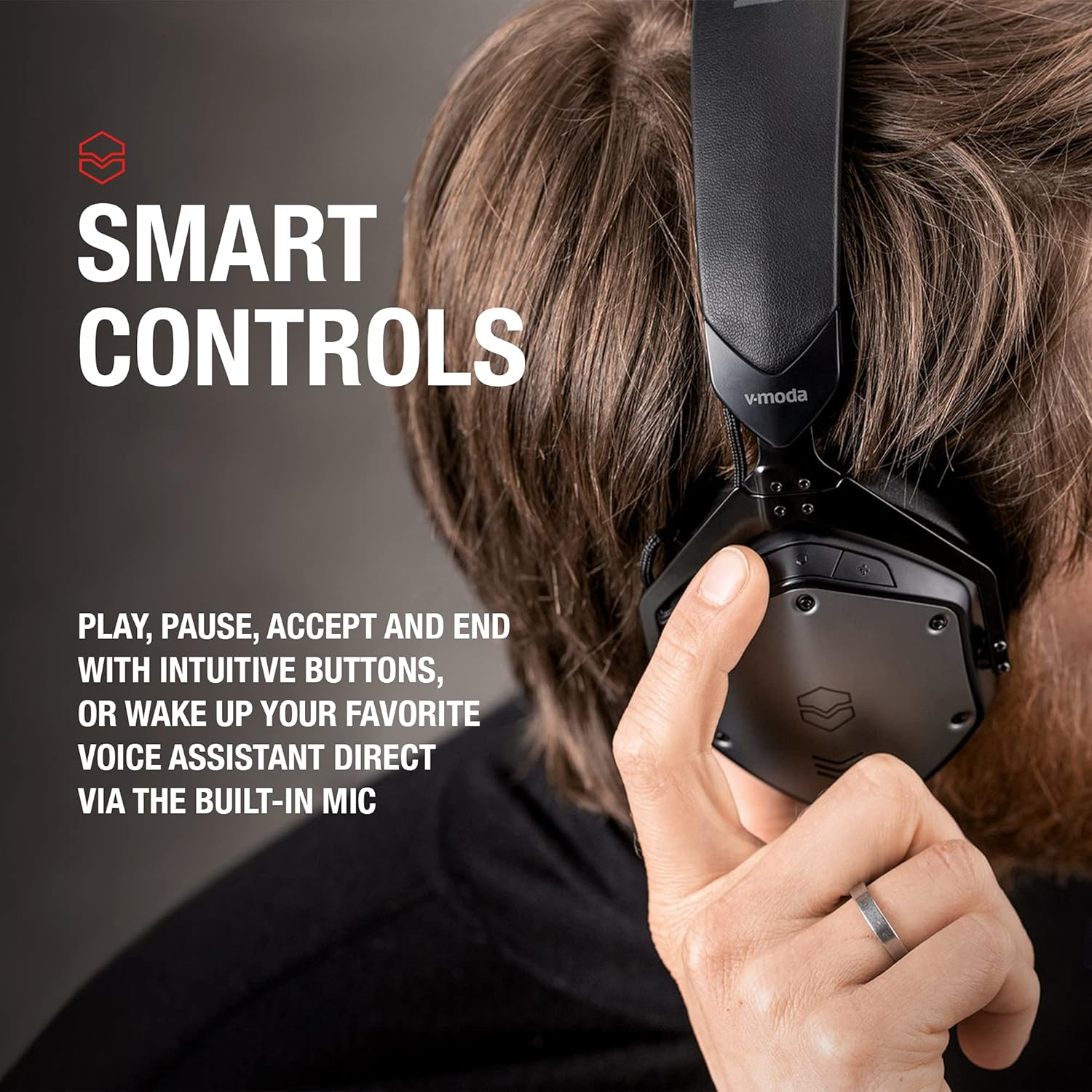 Matte Black Noise Cancelling Wireless Over-Ear Headphones L9888