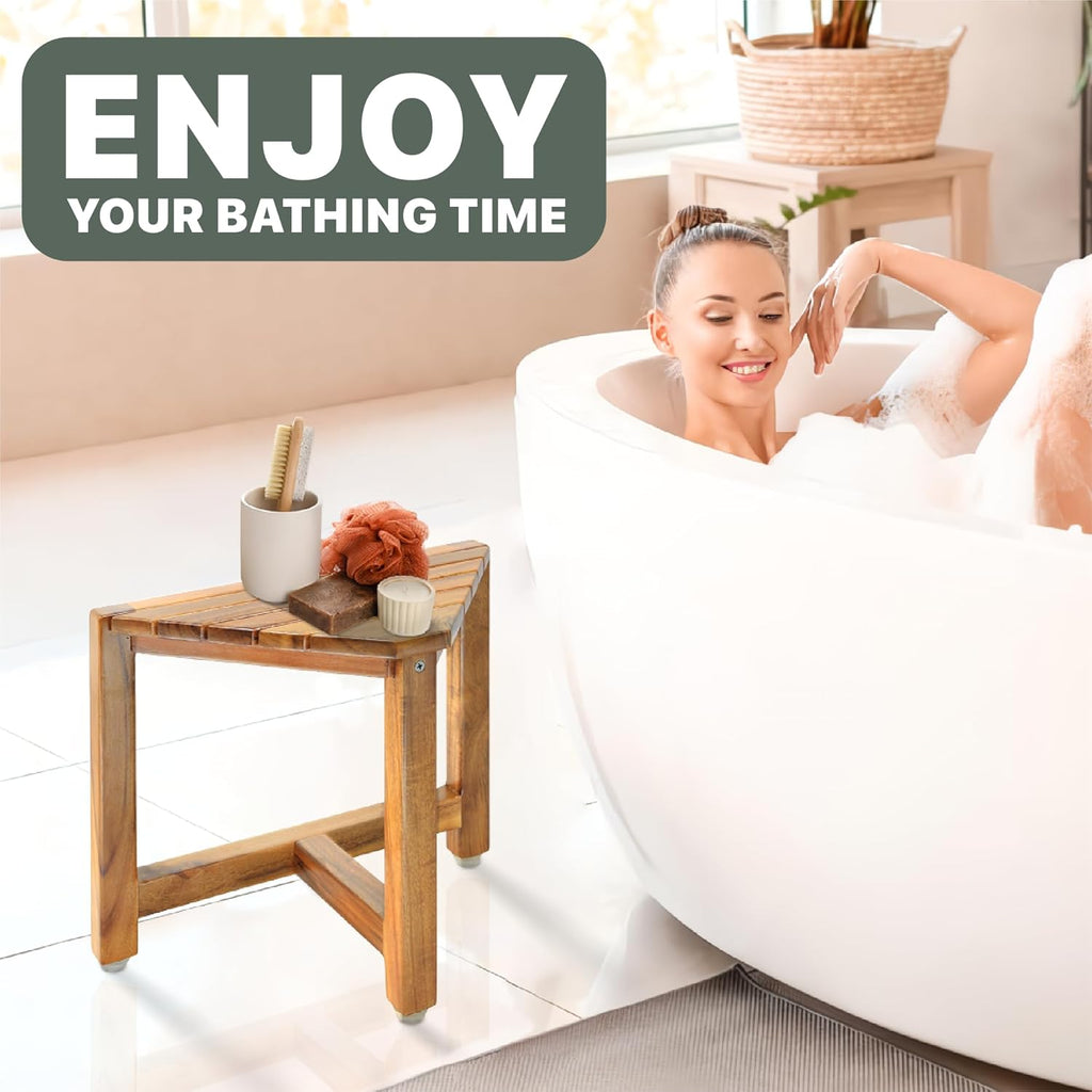 Corner Shower Stool L1591