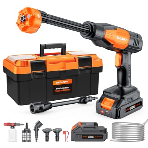 Cordless Pressure Washer with Rechargeable 3.0Ah Batteries Z213761