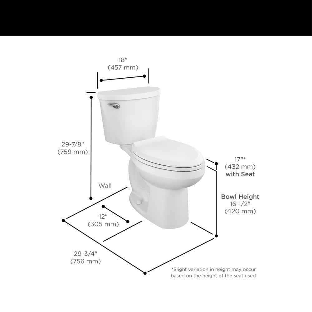 White 1.28 GPF Single Flush Elongated Toilet X2339