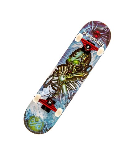 31.5" x 7.75" Double Kick Concave Deck Canadian Maple Complete Skateboard D3499