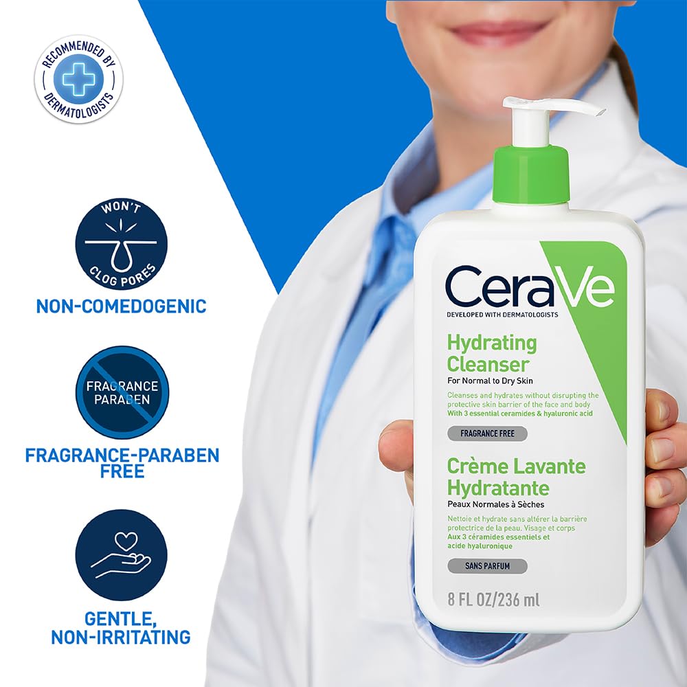 236ml Hydrating Cleanser for Normal to Dry Skin F96826