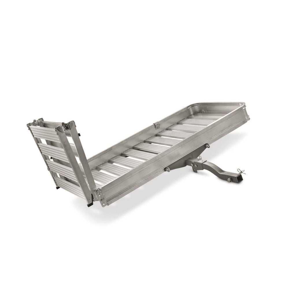 Extra-Large Folding Aluminum Cargo Carrier with 3-Position Ramp C79560