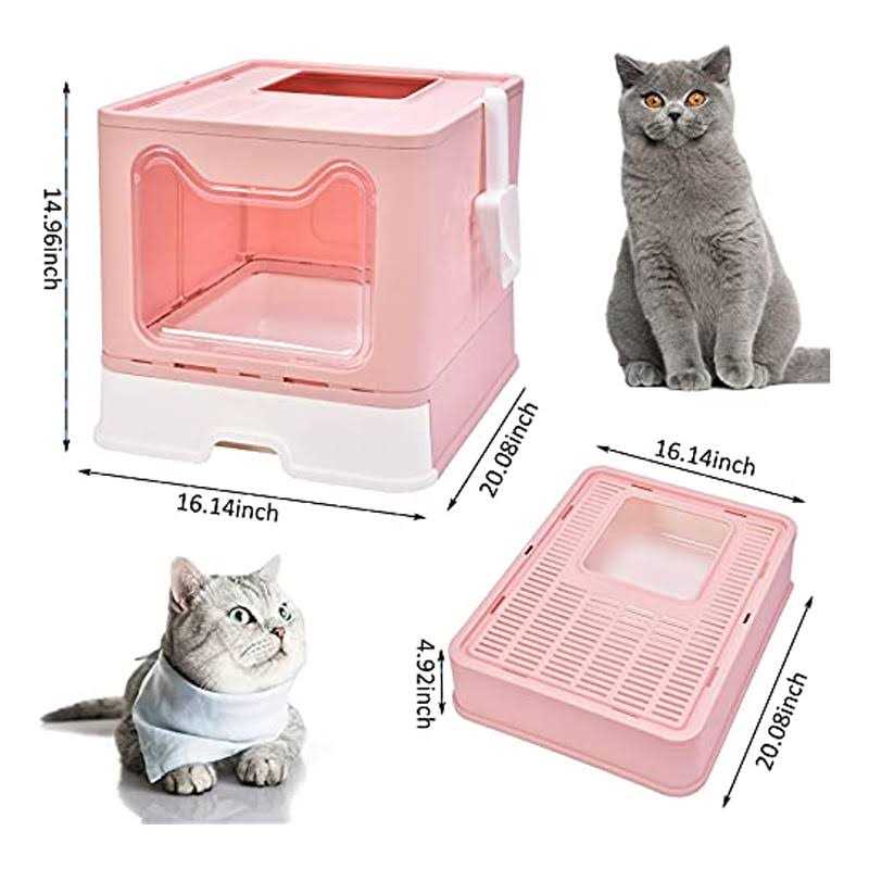 Enclosed Cat Litter Box with Lid S1392