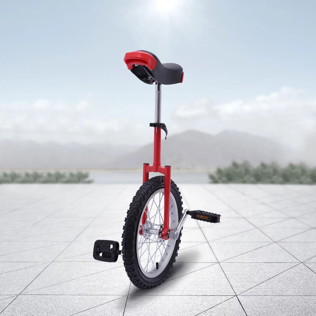 16 Wheel Unicycle with Steel Rim, Adjustable Height Z791