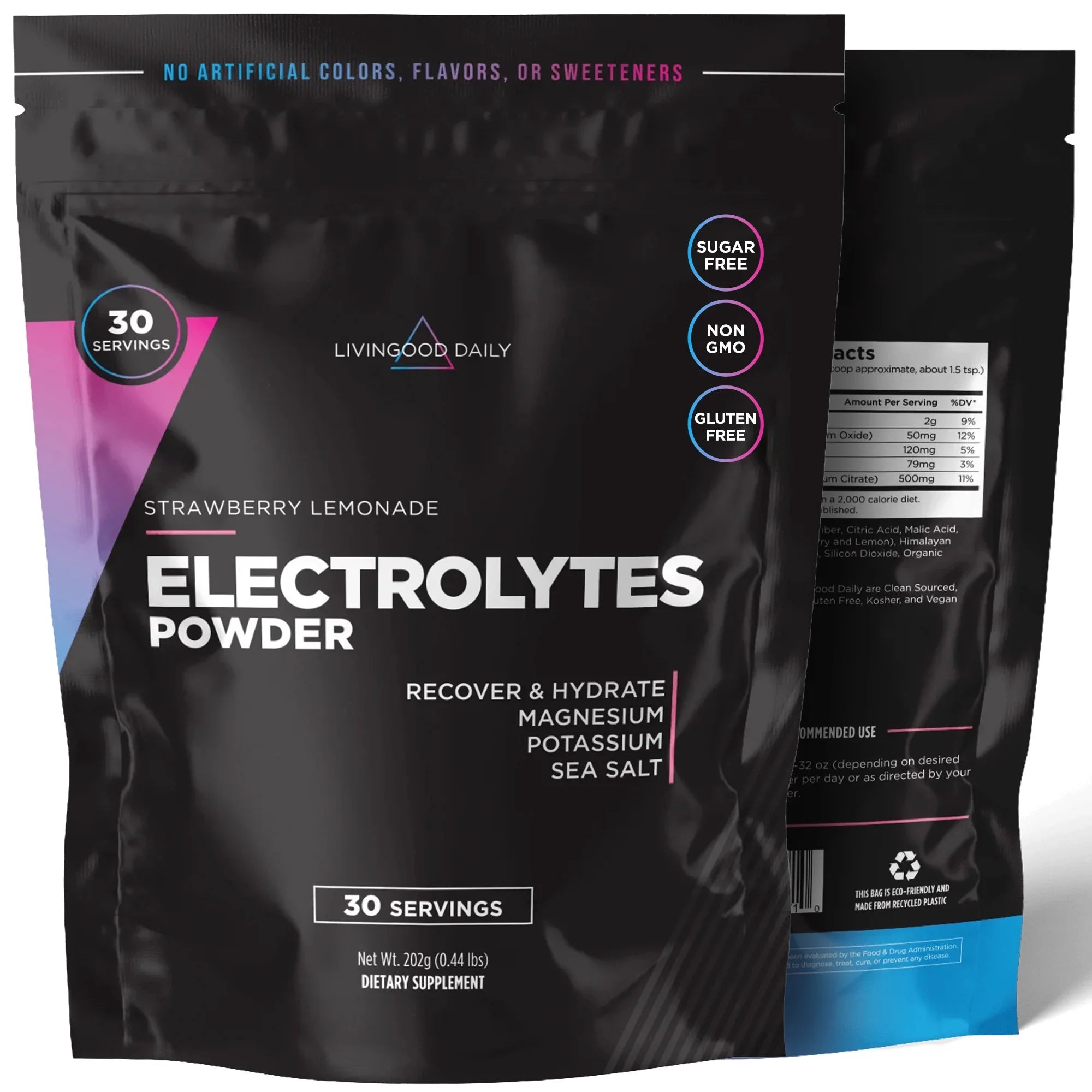 Sugar-Free Strawberry Lemonade Electrolyte Powder Z730