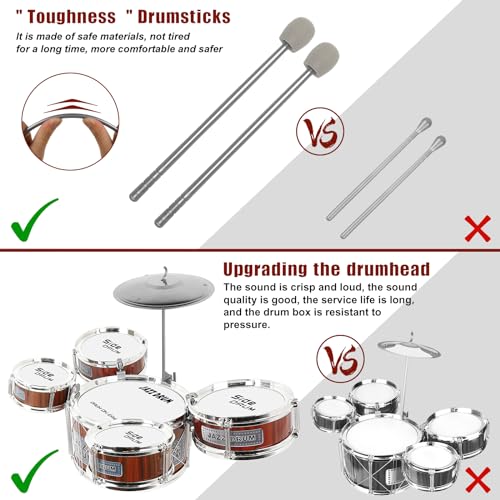 8PCS Toddler Drum Set H303