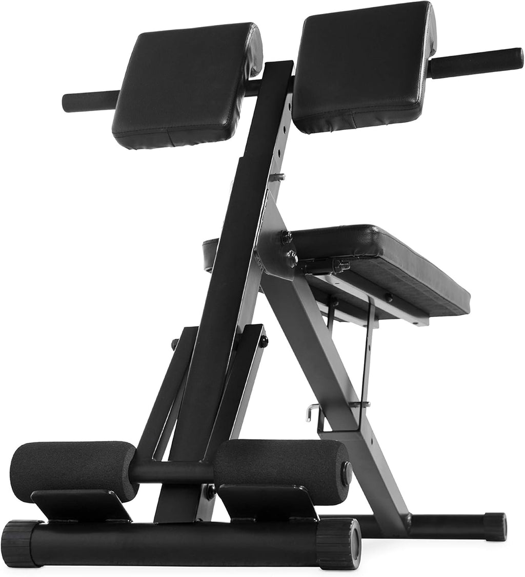 Black Hyperextension Ab Bench Z2106