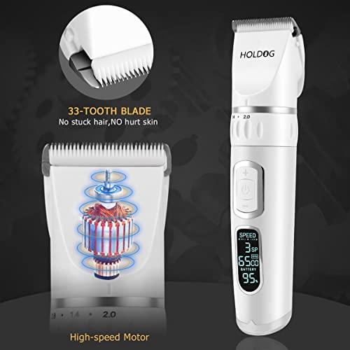 3-Speed Rechargeable Cordless Dog Clippers B180473