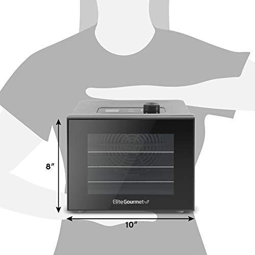 Stainless Steel Trays Food Dehydrator with Adjustable Temperature Controls I435