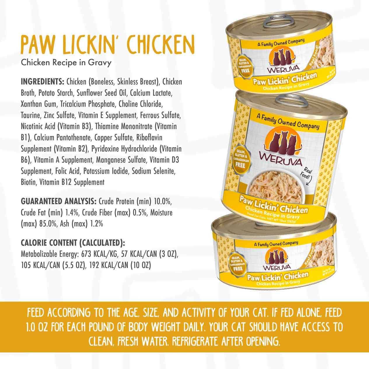 Paw Lickin Chicken Cat Food B9766