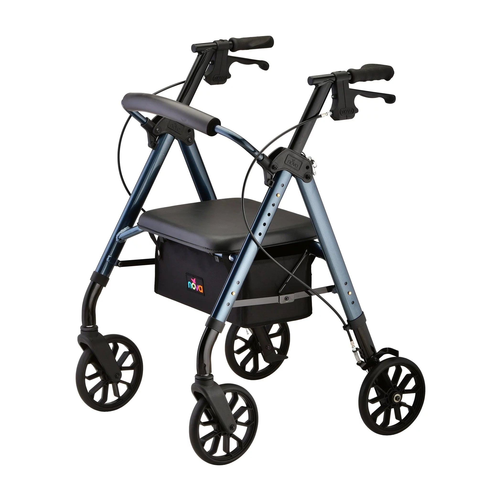 8 Inch Wheel Aluminum Rollator P4598