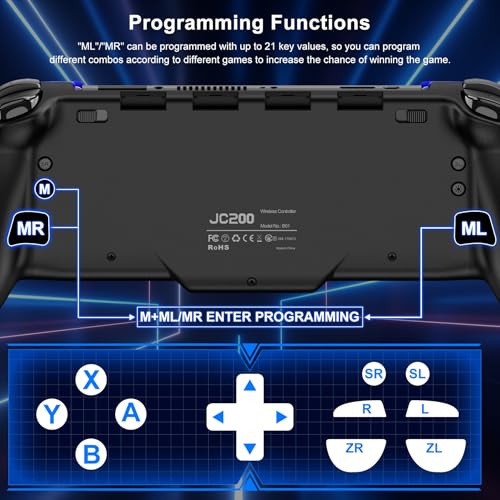 One-Piece Joypad Controller with 9 Lights Color D14753