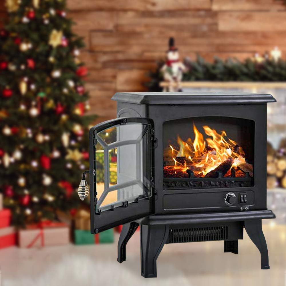 20" 1500W Electric Fireplace Heater J330