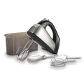 6-Speed Electric Hand Mixer with Storage Case, Brushed Stainless X947