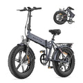 Foldable 20" x 3.0 Fat Tire Electric Bike with 52V 13AH Removable Battery O809787