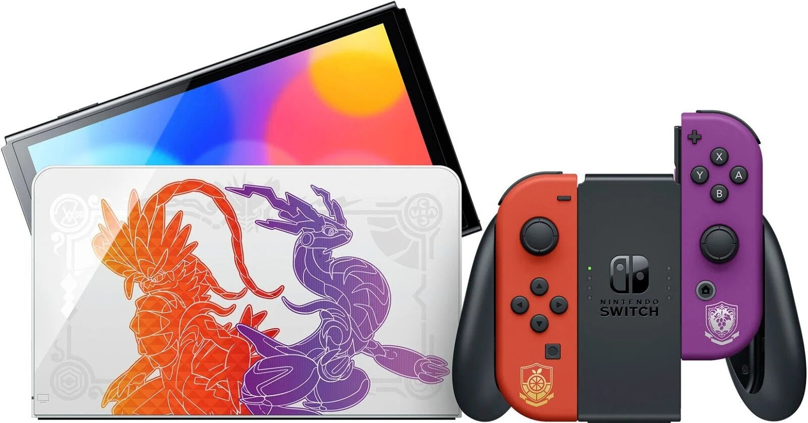 Nintendo Switch OLED Model Pokémon Scarlet & Violet Bundled With Violet Game K548