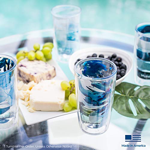 16oz 4pk Double Walled Insulated Tumbler Cup Y582041