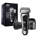 Electric Foil Shaver with Precision Beard Trimmer, Cleaning & Charging SmartCare Center, Galvano Silver K72182