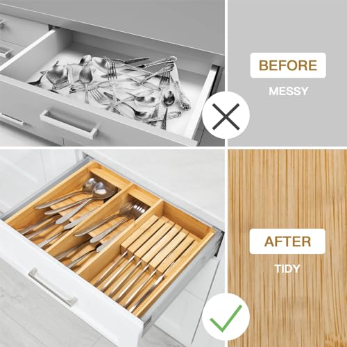 Black 5 Compartments Plastic Utensil Holder with Lid D519