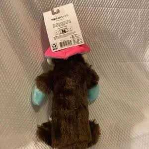 Plush Dog Toy with Replaceable Bottle M413468