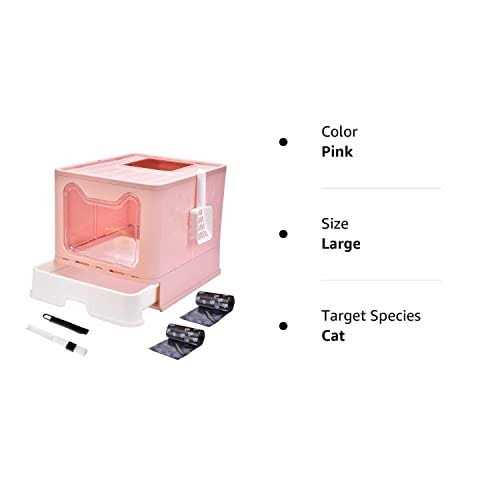 Enclosed Cat Litter Box with Lid S1392