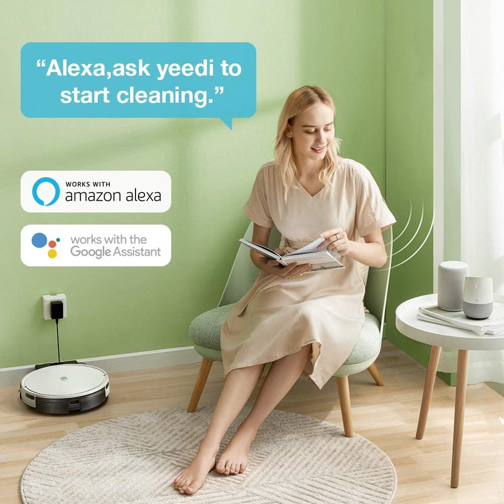 Robot Vacuum with 2000Pa and 800ML Dustbin L910906