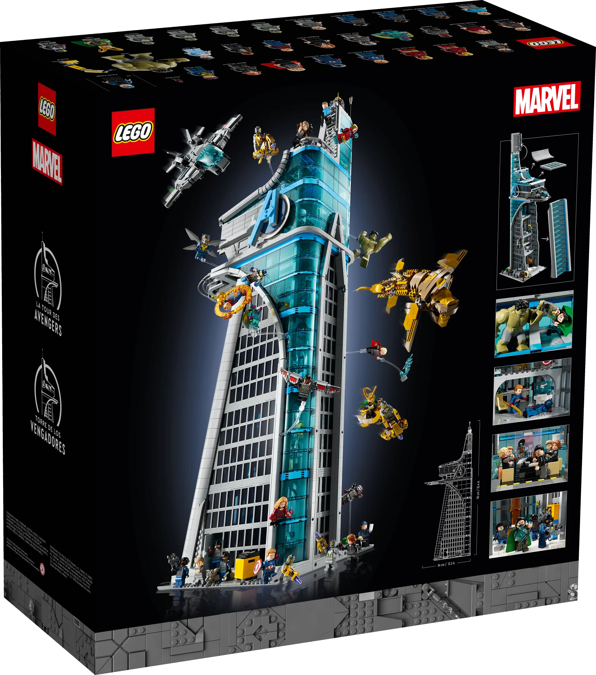 Avengers Tower Building Kit with 31 Figures G3420
