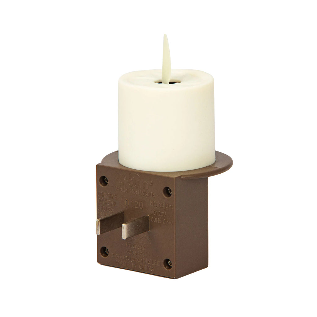 Flameless Candle Nightlight with Dusk to Dawn Sensor E277616