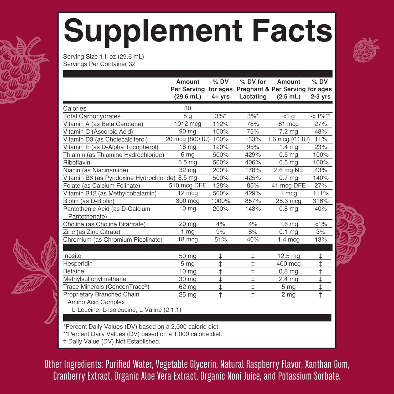 Vegan Liquid Multivitamin Multimineral, 32 Fl Oz L381