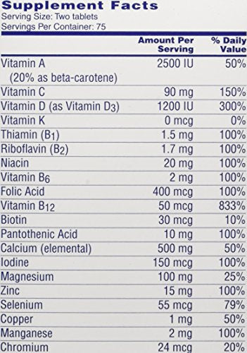 150 Count Multivitamins (Pack of 2) P384086
