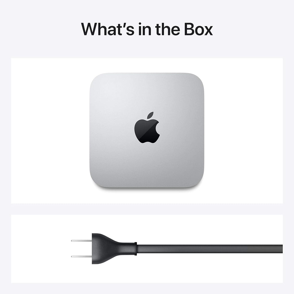 Apple Mac Mini with Apple M1 Chip (8GB RAM, 256GB SSD Storage) - Silver B7772