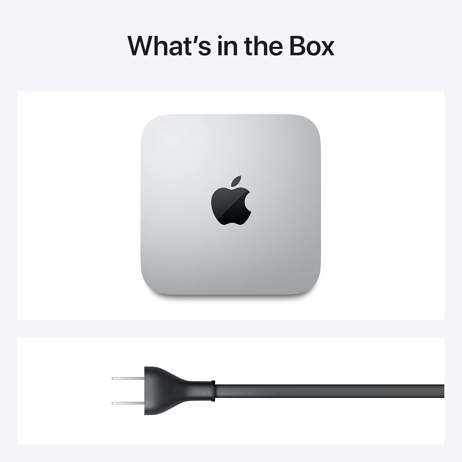 Apple Mac Mini with Apple M1 Chip (8GB RAM, 256GB SSD Storage) - Silver B7772