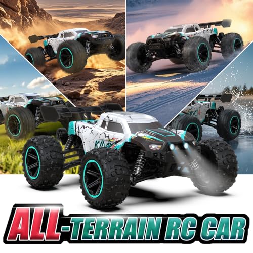 1/14 RC Cars Fast 60 KPH 4WD All Terrain RC Truck with 60 Mins Runtime G93187