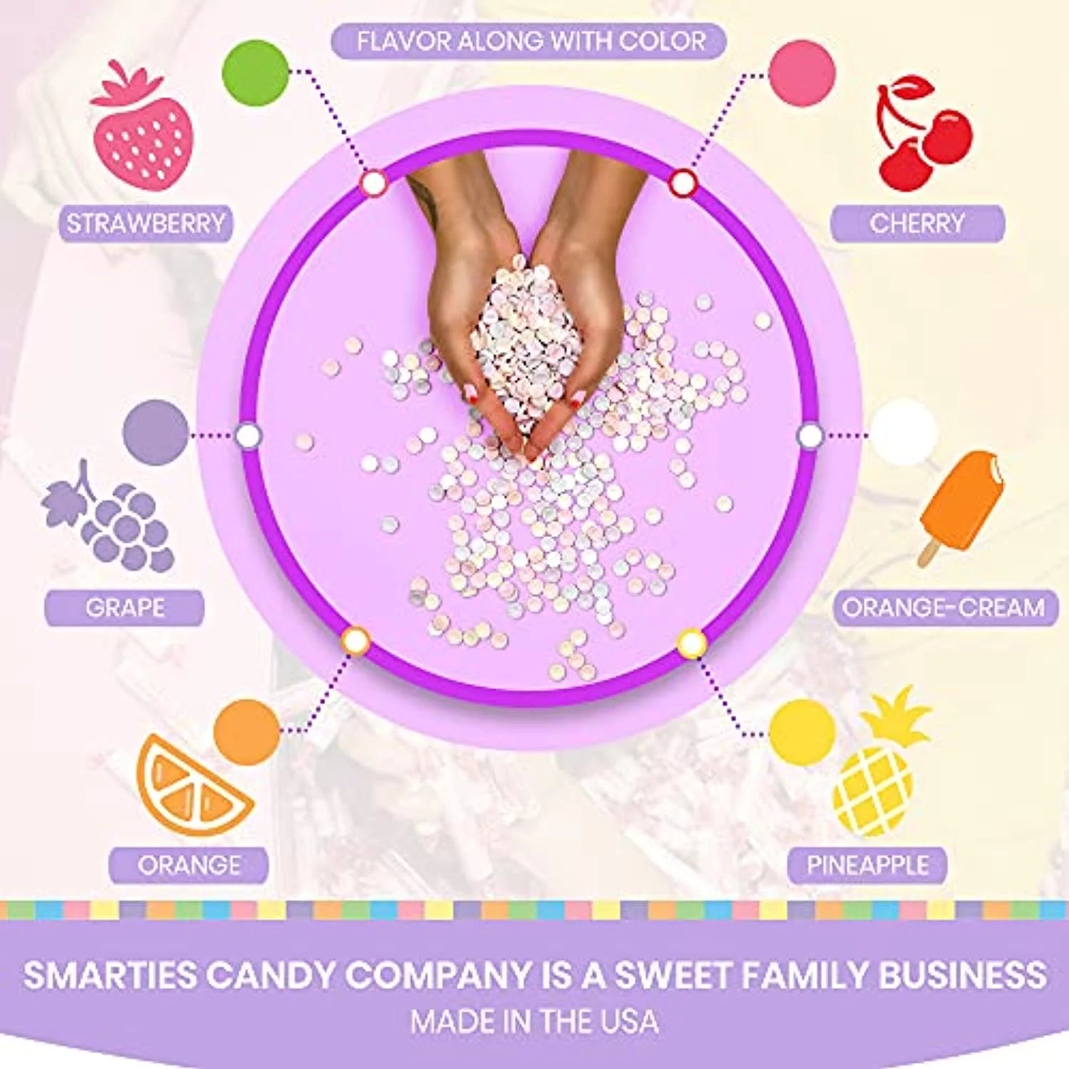 Giant 36 Count Candy Rolls Y584