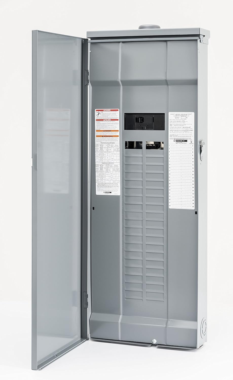 Homeline 200 Amp 40-Space 80-Circuit Outdoor Main Breaker Load Center D952888