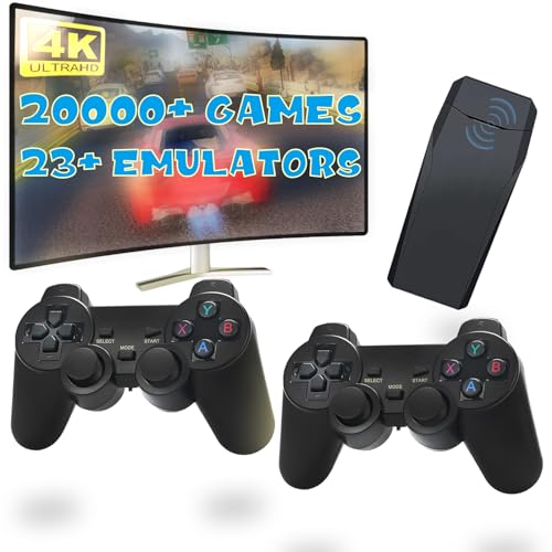 64G Retro Game Console with Dual 2.4G Controllers O171350