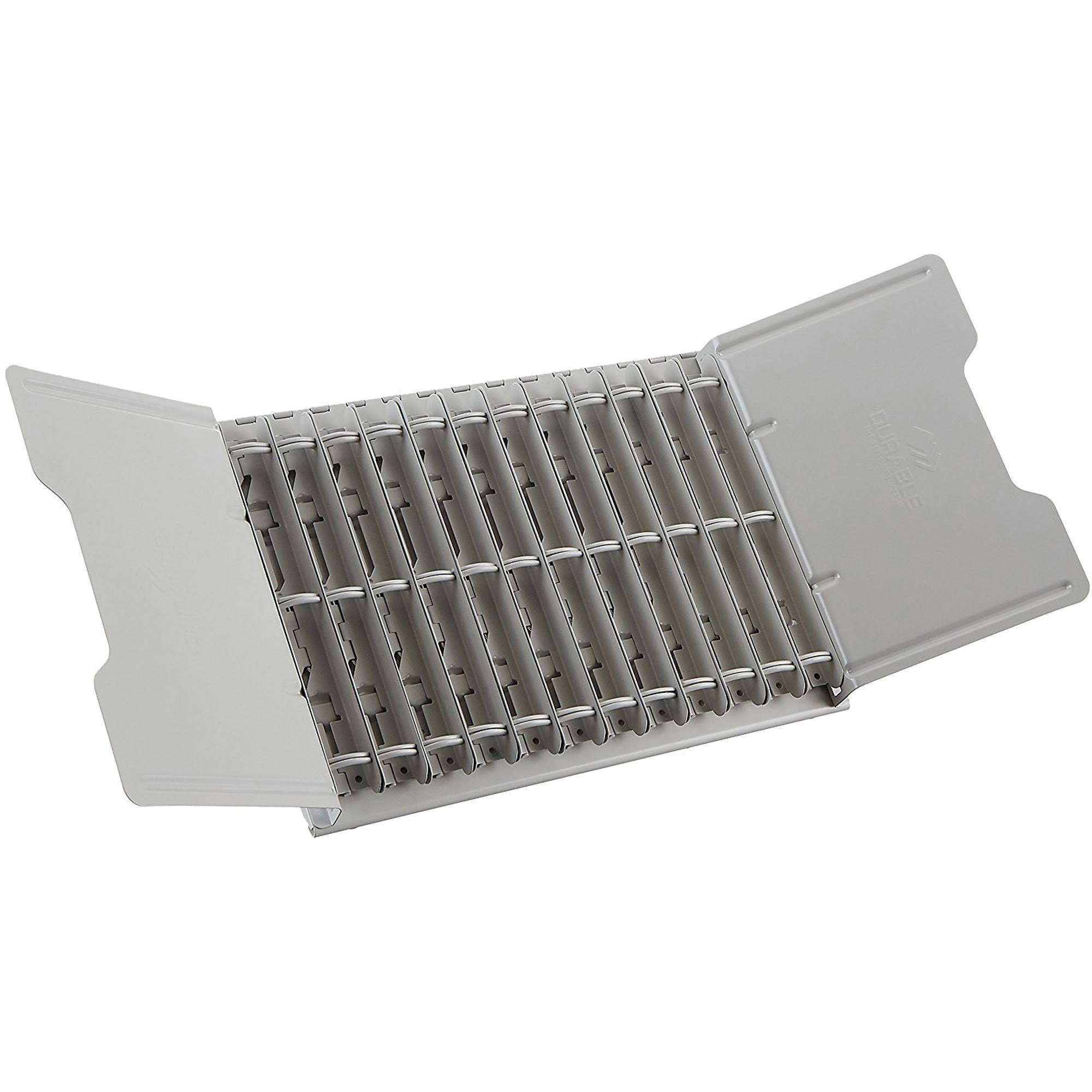 Gray Catalog Display Rack 12 1-Inch Rings K147