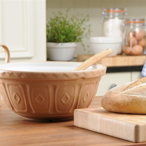 Beige 5.35-Quart Mixing Bowl W409259