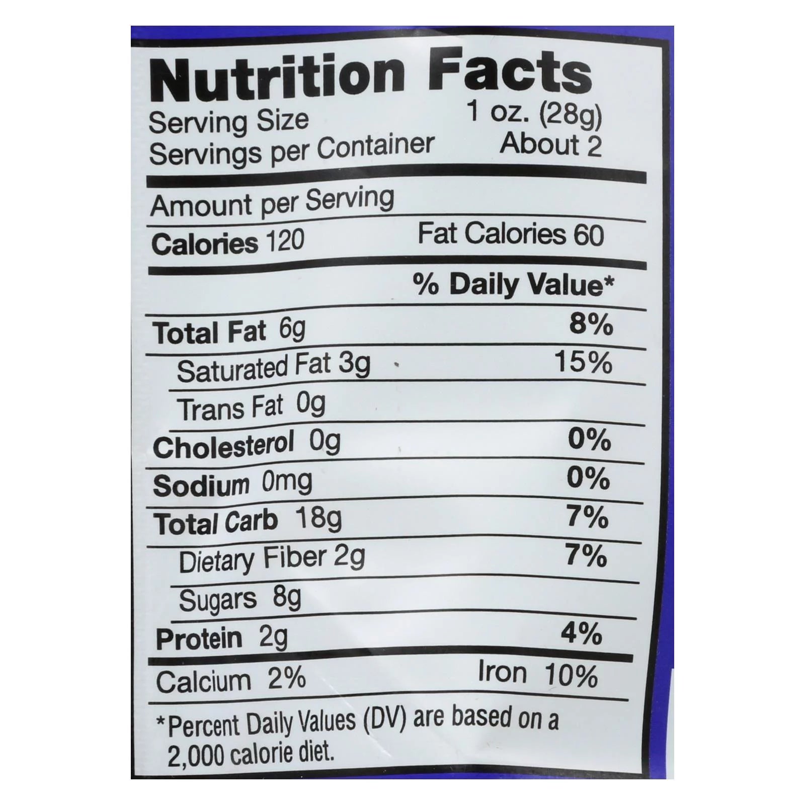 2 Oz Pack Of 12 Dark Chocolate Blueberry Quinoa Crispy F831087