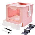 Enclosed Cat Litter Box with Lid S1392